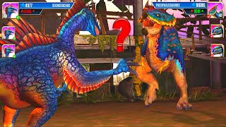 Segnosuchus Vs Pachygalosaurus Upgrade X3 Limnorhynchus Lv 40 Juric World The Game
