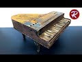 Barn find antique piano restoration