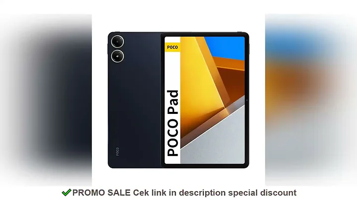 POCO Pad Global Version 12.1'' 2.5K Display Tablet Snapdragon 7s Gen 2 Octa core 10000mAh Battery Do