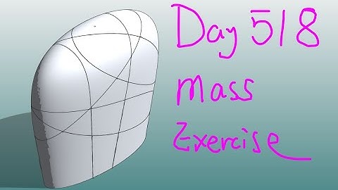 Everyday Revit (Day 518) - Mass Exercise