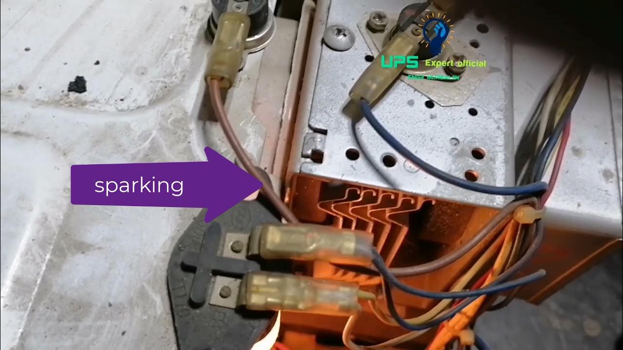 how to repair microwave fix low heating problem YouTube