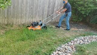 YARDMAX YG1650 - First runs