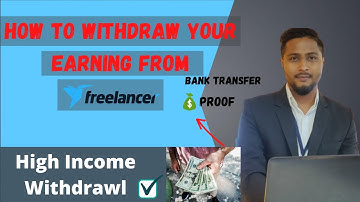 How To Withdraw Your Earning🔥 From Freelancer | Direct Bank Transfer | High Income Withdrawal |