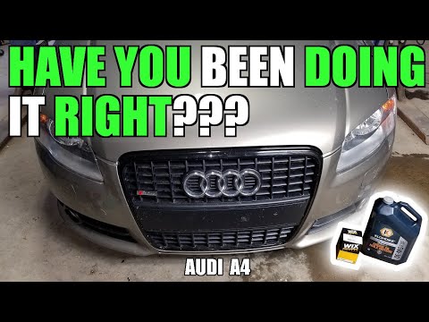 2006 Audi A4 Oil Change! | Must Watch!