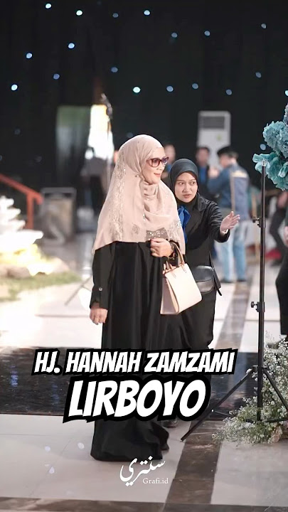 Mrs. Nyai Hj Hannah Zamzami Lirboyo #santrilirboyo #Islamic boarding schoollirboyo #lirboyo #kedi...