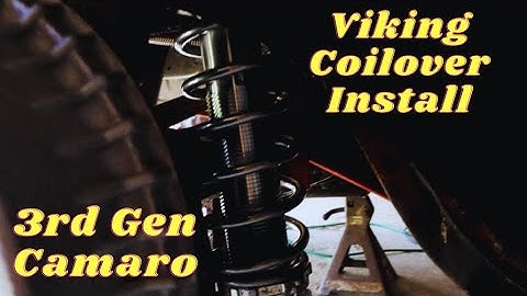 3RD Gen Camaro Viking Coilover Install