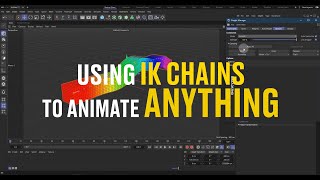 Using IK Chain Rig To Animate Anything in Cinema 4D R25