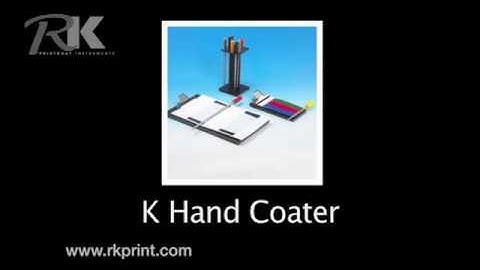 RK K Hand Coater