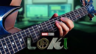 Video thumbnail of "MARVEL'S LOKI THEME - GUITAR COVER + TABS"