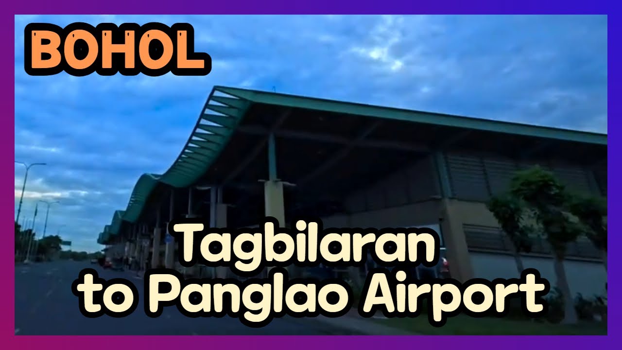 Cinematic Road Trip at Golden Hour – Tagbilaran to Panglao Airport Bohol Island Drive