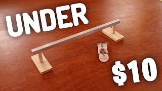 Easy DIY Fingerboard Rail For UNDER $10