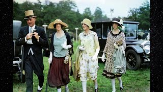 1920's England / 59 Highly Unique Photos in Color