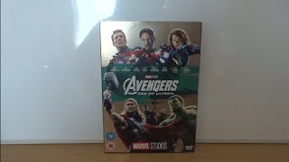 Avengers Age Of Ultron (UK) DVD Unboxing