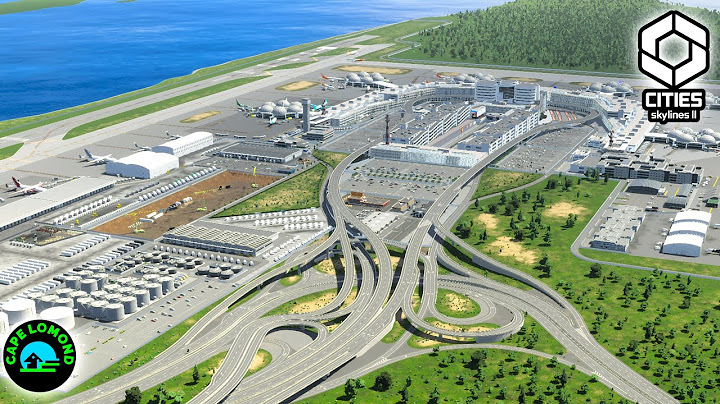 Building the Most “Disgusting” AIRPORT INTERCHANGE in Cities Skylines 2