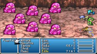 100% Flan Princess x8 Encounter in Final Fantasy IV Advance