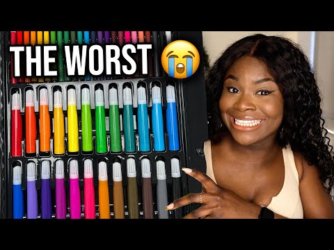 Professional Artist vs Kids Art Supplies? 🤯