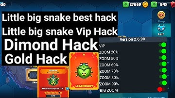 Little big snake mod | version 2.6.90 | No Add hack and VIP unlock | dimond hack and gold hack.