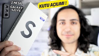 Samsung Galaxy S21 FE 2.Nesil KUTU AÇILIMI ! BU FİYATA ALINIR MI ?