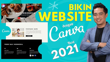 CARA MEMBUAT WEBSITE / LANDING PAGE DENGAN CANVA