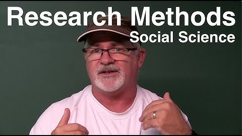 Social Science Research Methods