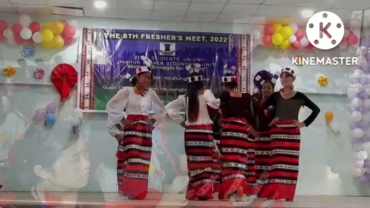 HS 1st year MHSS 2022  Naga traditional danceAnui zeme naga ram so e be ga