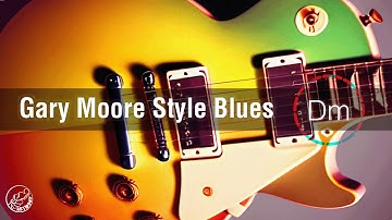 Gary Moore Style Blues Backing Track in D Minor