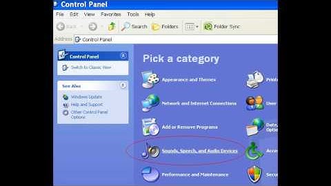 how to set the microphone settings in Windows XP