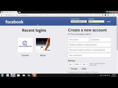 Come unire due pagine Facebook in due conti separati