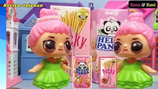 Drama Boneka LOL Cobain Jajan Poki dan Hello Panda - Review Jajanan