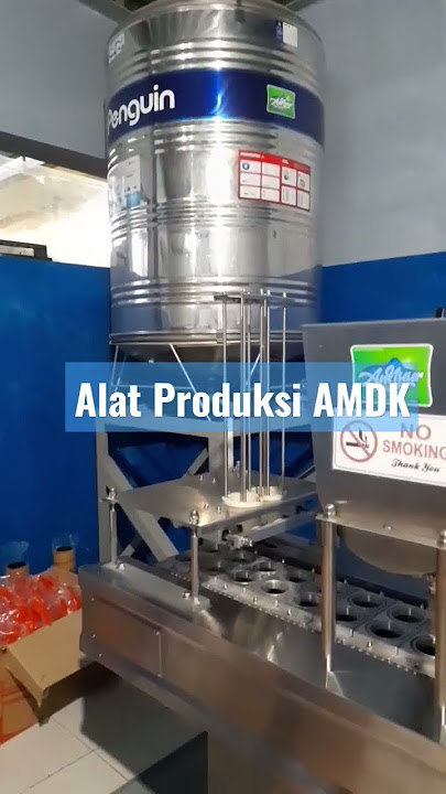 Mesin Produksi Air Minum dalam Kemasan #AMDK #mesinmodern #Air