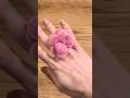 flower ring from pipe cleaners #pipecleanerflower #pipecleanerring #easydiy #craftideas
