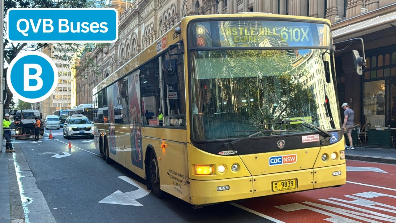 Sydney Transport Vlog 147: QVB Buses