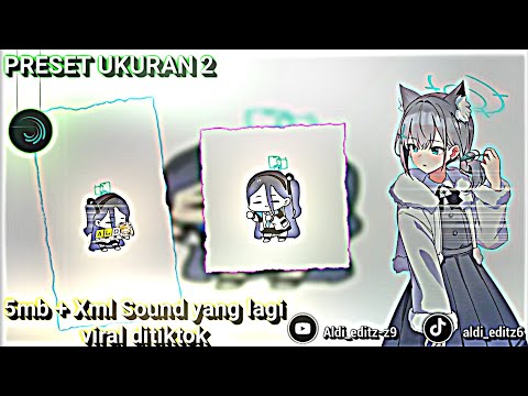 PRESET JJ AM || DJ SOUND BLUE ARCHIVE USAGI FLAP🎟☕ || 5MB & XML