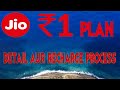 Jio ₹1 Plan Launch | Jio ₹1 Plan With Data Offer | #jio #jiors1plan