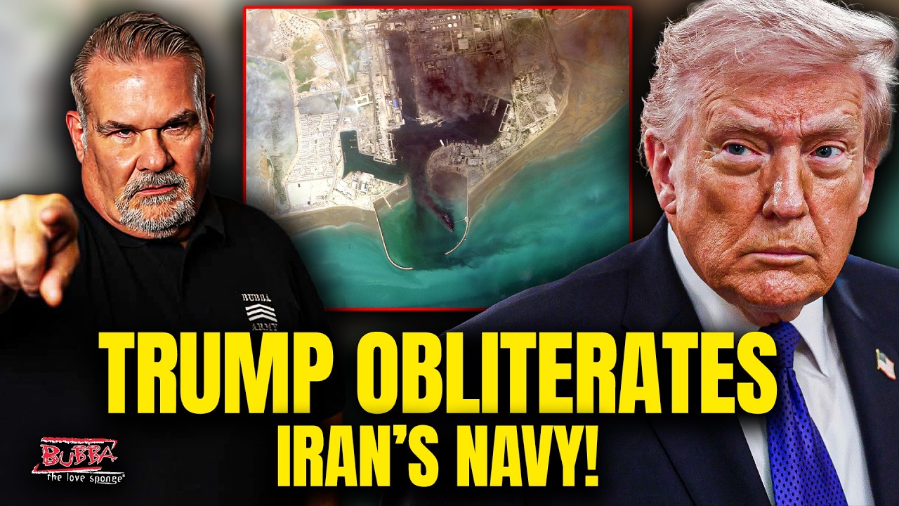 TRUMP OBLITERATES IRAN'S NAVY! - Bubba the Love Sponge® Show | 3/03/2026