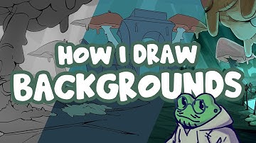 Creating Cinematic Backgrounds for 2D Animation | My Process