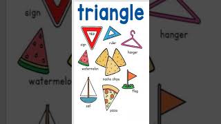 Triangle Shape Object | Triangle Shape Objects | Triangular Objects | Triangle Shapes | Triangle