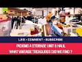Storage unit haul Part 2 What real Vintage Treasure did we find ? Thrift with me to resell eBay