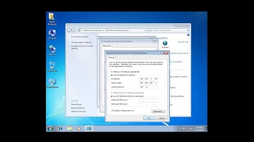 Change your IP address Win 7