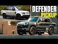 لاند روفر ديفندر 130 بيك أب الجديدة بمحرك V8 بقوة 425 حصان مفهوم جديد للفخامة 