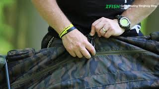 Zfish Camo Floating Weighing Sling Mérlegelő Zsák 120x30x60 cm videó