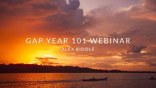Gap Year 101 Webinar - A Launchpad For Your Future | WTBD GAP-a-THON