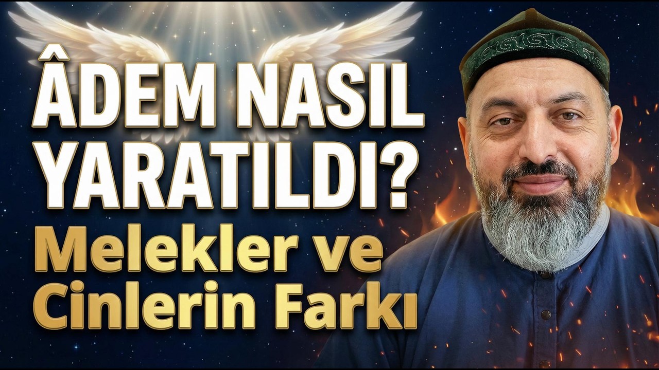 Adam'ın yaratılışı ve melekler ile cinlerin farkı