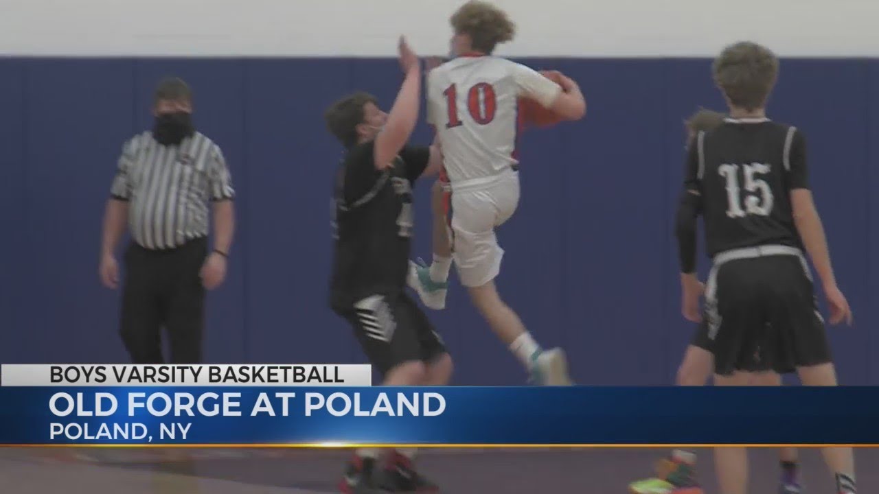 Highlights: Eskimos Stay Hot as Old Forge Boys Basketball Tops Poland