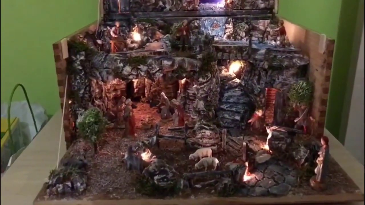 Presepe in scatola - YouTube