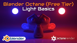PBR Light Basics | Free Tier | Blender 3D Octane Render Tutorial