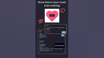 Gift for your crush ❤️.  #html #love #coding #css #codewithharry #pathshala #animation #tutorial