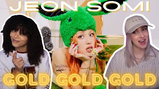 COUPLE REACTS TO JEON SOMI (전소미) - ‘Gold Gold Gold’ M/V