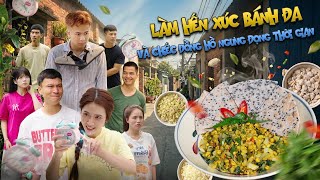 CLAM SERVING WITH RICE CRACKERS AND THE TIME-STOP CLOCK | Two Brothers Part 1085 | Funny Movie