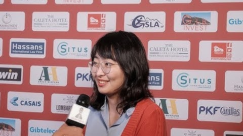 Round 7 Gibraltar Chess post-game interview with Ju Wenjun